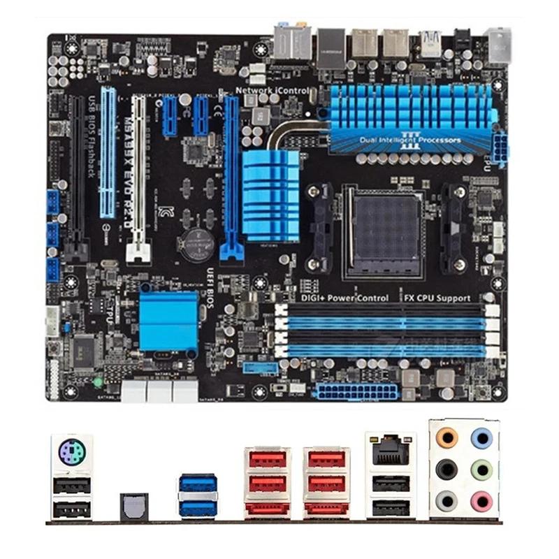AMD 990X 990FX M5A99X EVO R2.0 , ߰   AM3 + AM3 DDR3 32GB USB3.0 SATA3 ũž κ